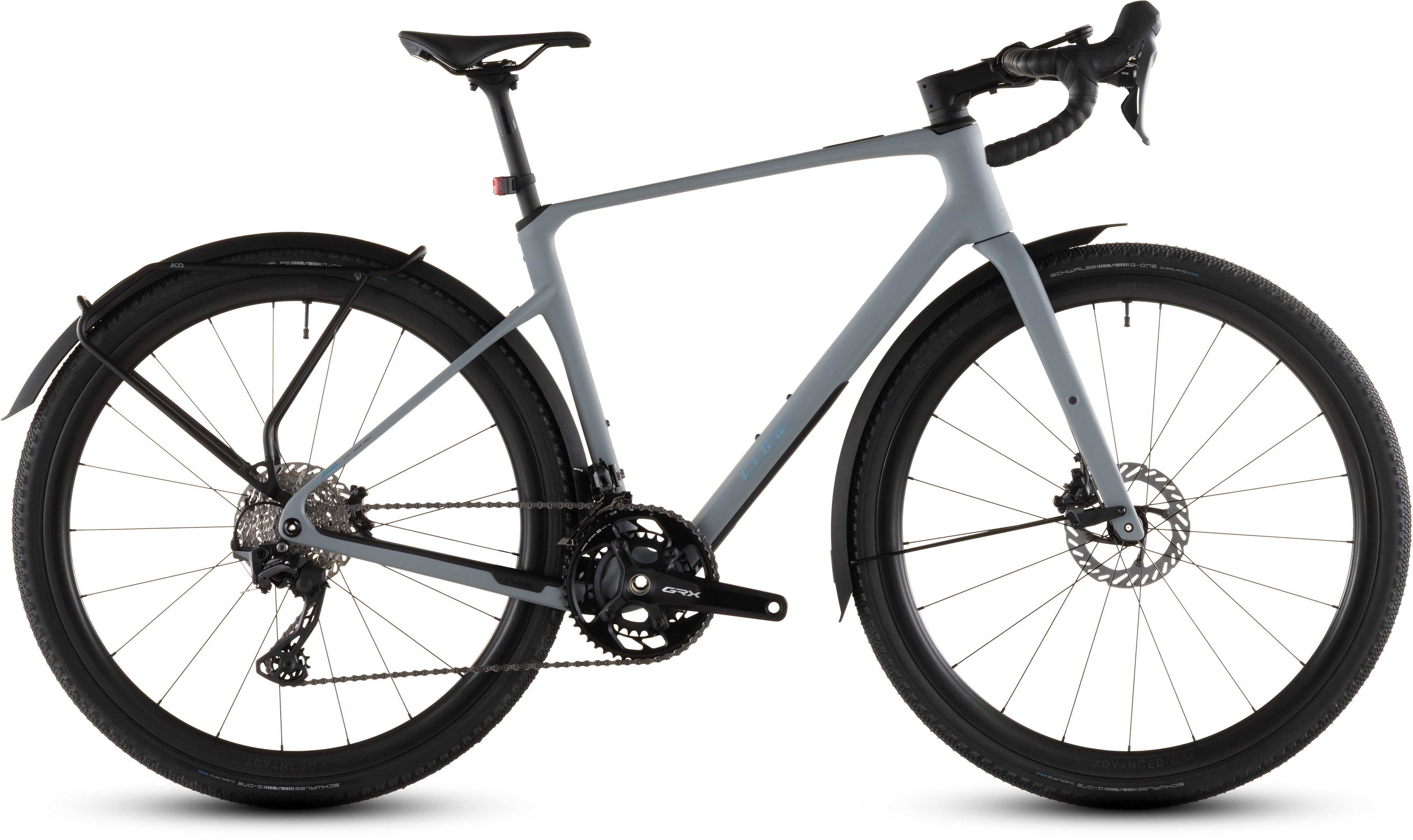 gravel bike cube kaufen Nuroad C:62 Pro FE vulcan´n´prism – CUBE Store Kempten Color:Black w/Smolder Blue 40-50nm Kinderfahrrad 12 zoll 3