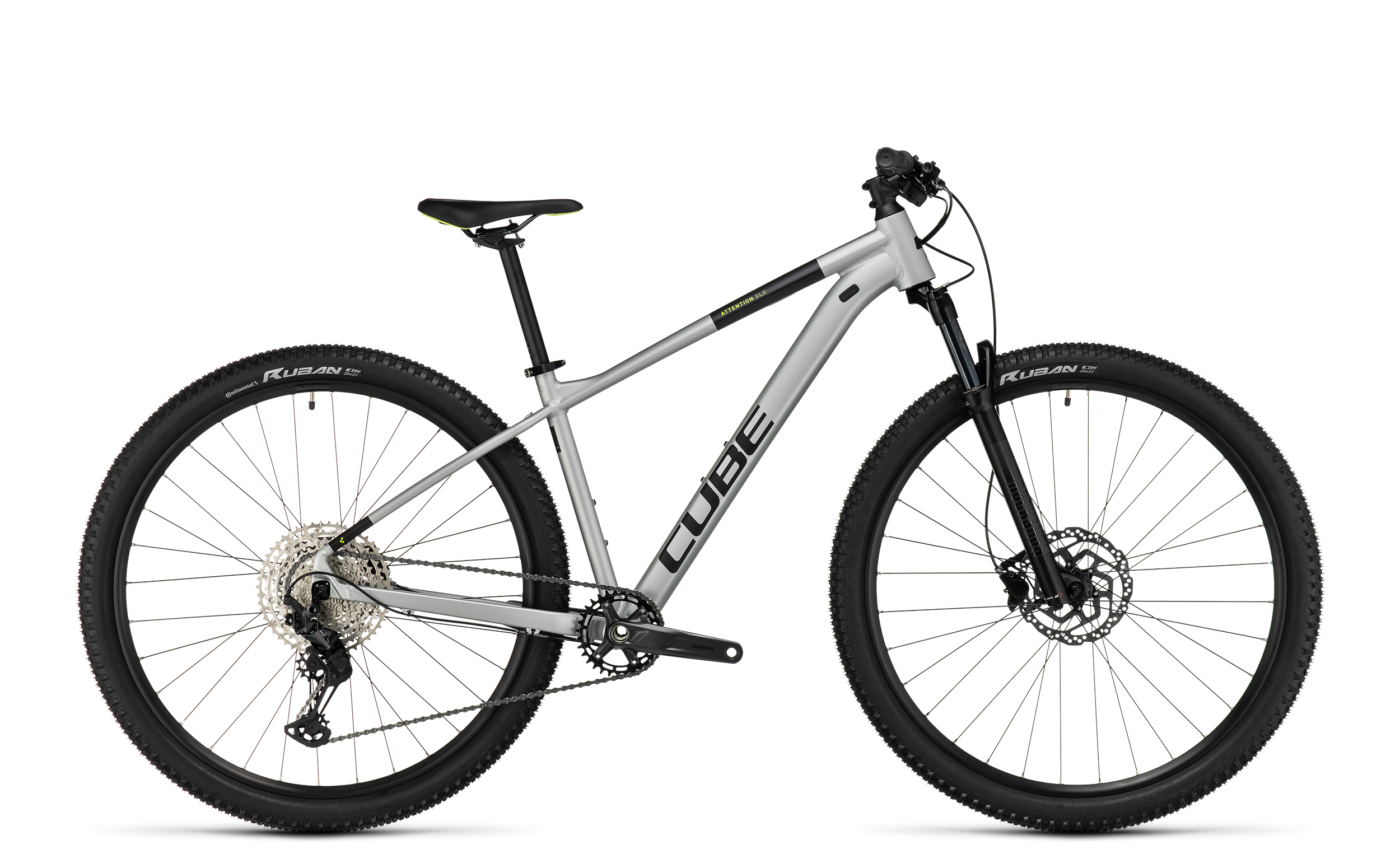 cube fahrrad größe xs Cube Attention SLX silvergrey´n´lime
