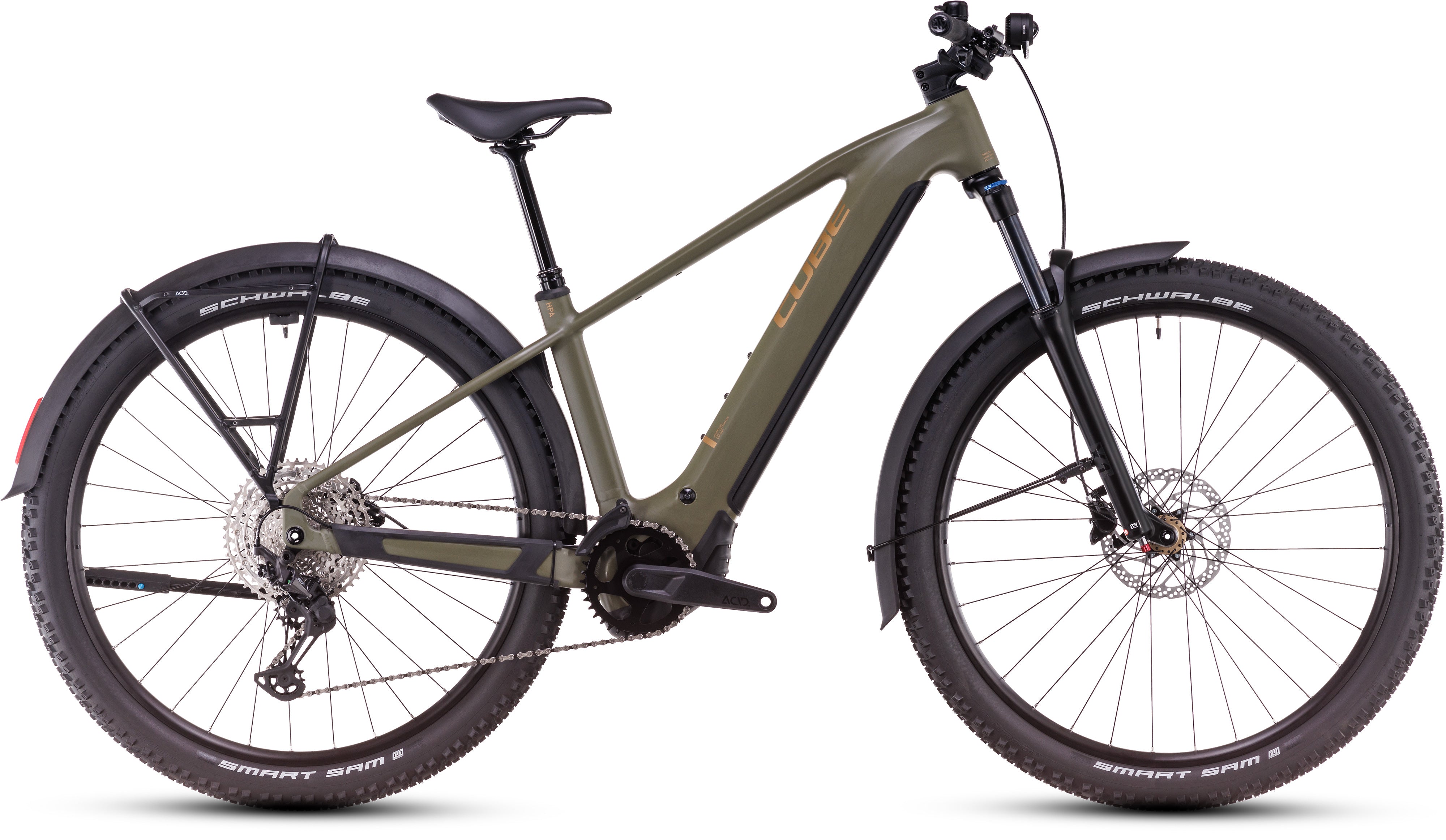 Cube Reaction Hybrid Pro 800 Allroad dustyolive´n´gold – CUBE Store Kempten