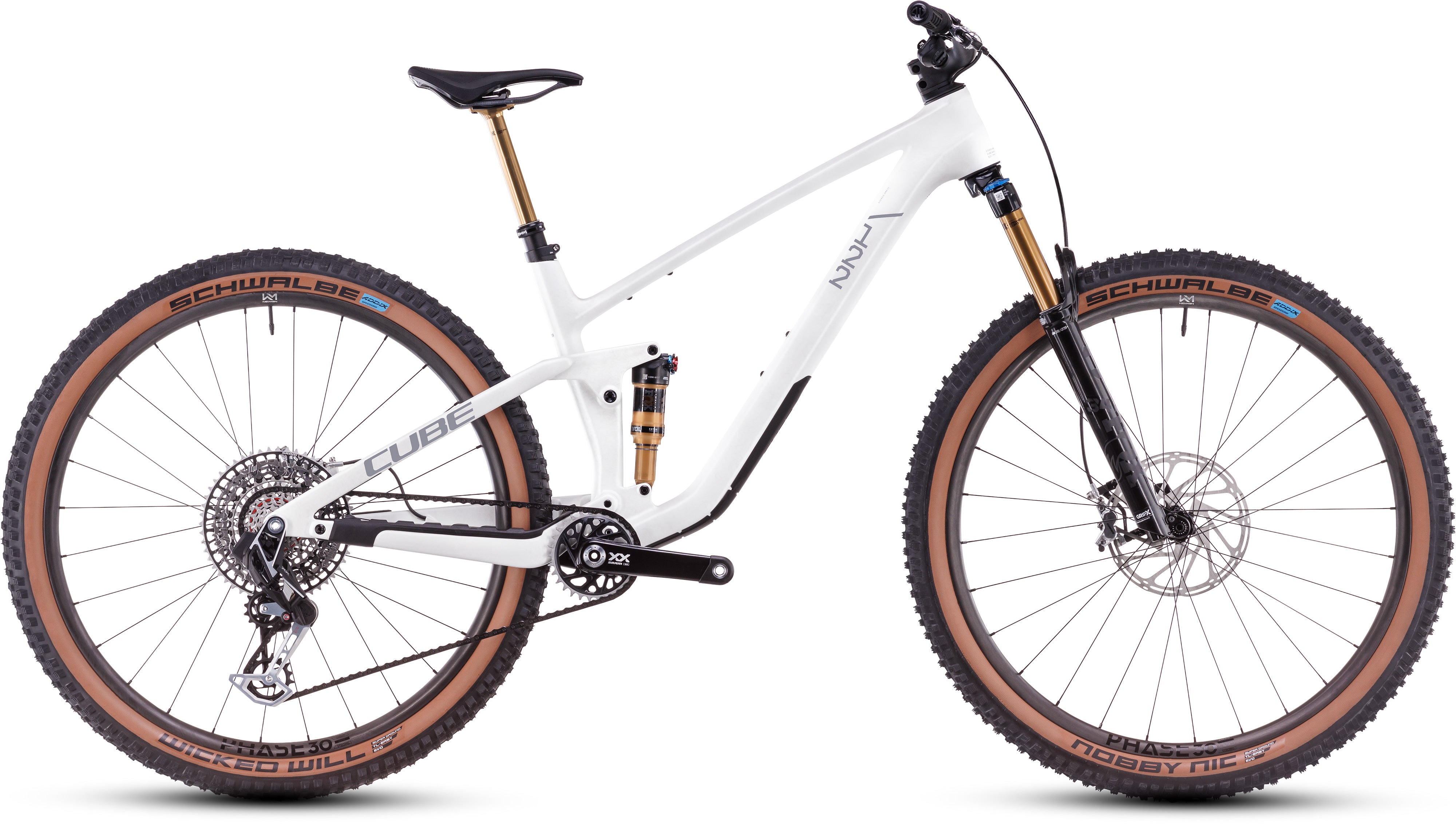 enduro fahrrad cube Cube Stereo ONE22 C:62 SLT 29 metallicwhite´n´black – CUBE Store Kempten