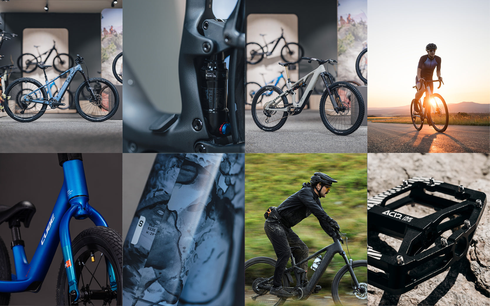 CUBE Header neue 2026er Bikes 